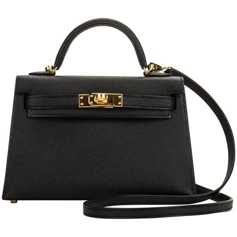 hermes small black bag